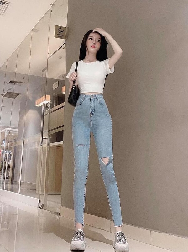 Quần Jeans Nữ Ống Loe Dài Tuyệt Đẹp - Quần jean nữ