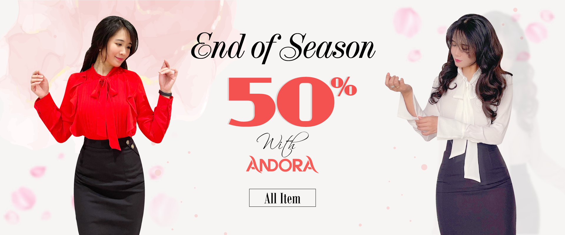 End of Season: Thời trang công sở Andora giảm giá 50% cho chị em phái nữ