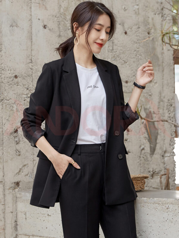 Áo blazer nữ tay dài phong cách công sở Hàn Quốc - A0108T - Ảnh 1