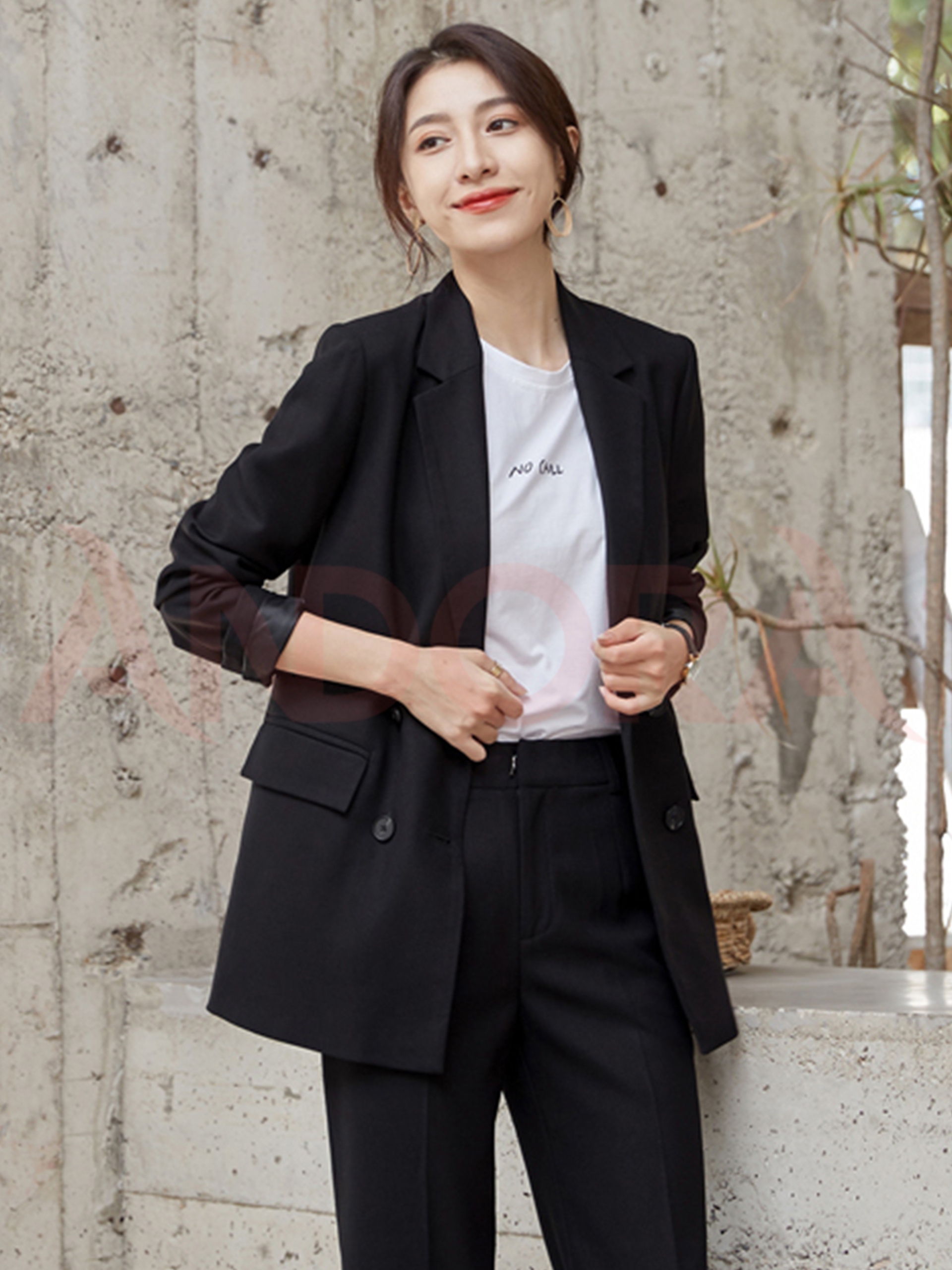 Áo blazer nữ tay dài phong cách công sở Hàn Quốc - A0108T - Ảnh 5