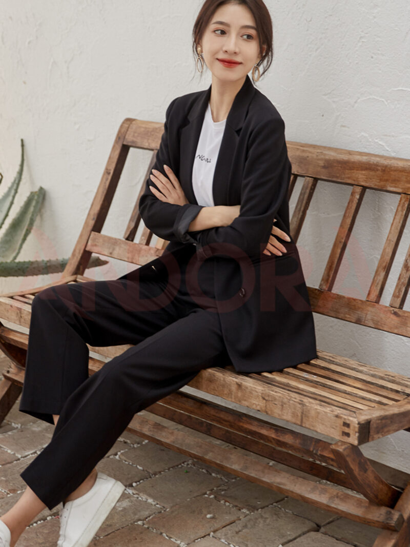 Áo blazer nữ tay dài phong cách công sở Hàn Quốc - A0108T - Ảnh 6